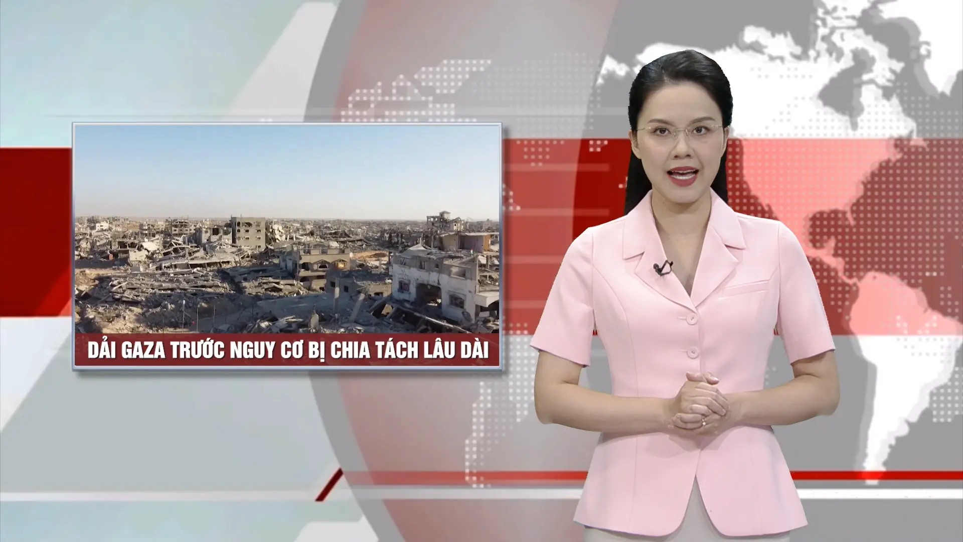 Dải Gaza trước nguy cơ bị chia tách lâu dài | Nhìn ra thế giới | 17/11/2025
